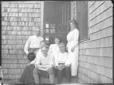 George Eastman and guests, Oak Lodge Trip
