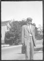 Man on street