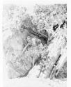 [Nude (Brigman ?) in landscape]
