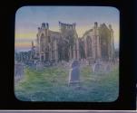 Melrose Abbey from the South - Scot.