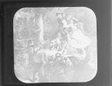 McDonald and family escaping Massacre of Glencoe, 1692.