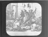 Crusaders capture Constantinople, 1201.