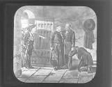 Last moments of Maximilian, 1867.