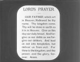 Lord's Prayer.