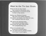 Blest be the Tie That Binds.