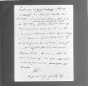 Specimen of Lamb's Handwriting