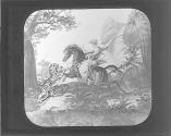 Tiger Hunting in India. Vernet.