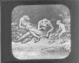Youthful Darwin Expounding his Theory. Beard.