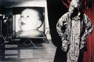 Untitled, 1993 (Drooling baby/protective suit)