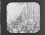 Louis VII Receives Cross From St. Bernard