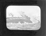 German battleship Bluecher sinking