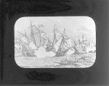 Columbus Attacks Venetian Galleys