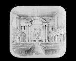 Phila. Interior of Old St Joseph's Church.