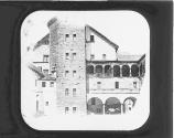 Schloss Stockalper Courtyard.