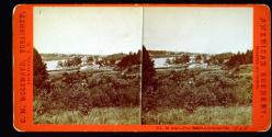[Mt. Hope Cemetery, view of Genesee River and city of Rochester]