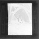 Winchester ? Hall Interior-Showing Wooden Beams. Guesten Hall - Winch ester. (On Mat)