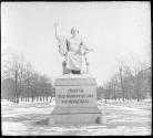 Statue, G.W., Rear of Cap. Wash. D.C.