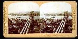 New York City, Brooklyn Bridge from (World Bld.)