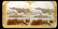 San Francisco, California, Flower Beds and Sun dial, Golden Gate Park