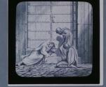 Tirzah and her mother bending over Ben Hur
