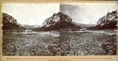 View near Platte Canyon, Colorado Territory