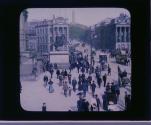 Princes St., looking N.E. from Scott Monument over Market to Calton Hill, Edinburgh.