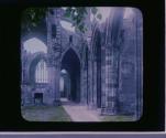 Beautiful Melrose, once rebuilt by Robert Bruce, where his heart still lies buried.
