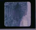 Fingal's Cave, looking from entrance into its mysterious depths, Staffa.