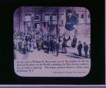 In the oval is William D. Haywood, one of the leaders of the Industrial Workers of the World....