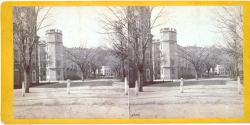 Front View of Barracks, W. P. M. A.