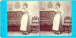 Woman in traditional costume of canton Sr. Gall (?)