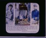 In the center may by seen old King Christian of Denmark, with his son, the recently deceased King Frederick....