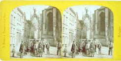 Fountain of the Place de Cathedrale. Anvers.