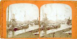 View from the harbor at Amsterdam
