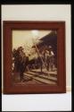 George Eastman and horse, Oak Lodge Trip