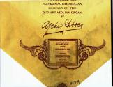 Russian Cradle Song organ roll