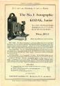 Advertisement for the No. 1 Autographic Kodak Junior Camera