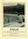 Advertisement for Autographic Kodak Camera