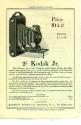 Advertisement for the 2C Kodak Junior Camera
