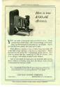 Advertisement for the No. 1 Autographic Kodak Special Camera
