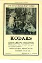 Advertisement for Brownie & Kodak cameras
