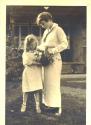 Mabel Ackermann, Kodak Girl, with child