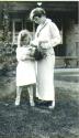 Mabel Ackermann, Kodak Girl, with Dr. Sullivan's daughter