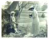 Mabel Ackermann, Kodak Girl, photographing girl