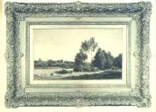 Photo  " Laveuses A Auvers" or " Washerwomen", Charles F. Daubigny
