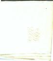 White Linen Napkin - Monogram ME - style 1