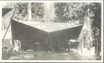 Camping tent, Wyoming Trip