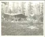 Two tent campsite, Wyoming