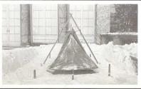 Tent in snow