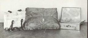 Two bags and a case for camping